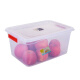 Huobet Gran caja de recién manteniendo caja rectangular Rectangular Registrador comercial de gran capacidad de gran capacidad con caja de almacenamiento de tapa 9902 Modelo sellado: 46*32*14.5cm