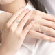 Faco Mobius couple PT950 platinum ring adjustable proposal ring high-end Chinese Valentine's Day gift platinum ring