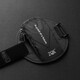 Japanese running mobile phone arm bag new lightweight men's and women's outdoor sports fitness cycling waterproof mobile phone bag black anti-slip and sweat-wicking