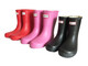Neue Frühlings- und Herbst- und Herbst-Wasserding-Regenstiefel für Kinder, Überschuhe der Schüler, Regenstiefel mit rutscher Flachboden, Gummischuhe mit mittlerer Röhre, H-Gelb, Einzelgröße, Größe 28/Innere Länge 18,4 cm