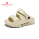 Montagut children's slippers, boys' shoes, summer sports non-slip sandals for children 6-12 years old, children's soft-soled beach shoes