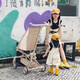 
Xiya Meng Parent-child suits for family of three and four summer overalls for mother and daughter suits different parent-child suits mother and daughter style 2025 Black suit Mom S[-105Jin[Jin equals 0.5 kg]] 85