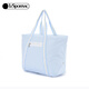 Lessportsacs neue einfache Handtasche mit großer Kapazität Nylon -Einkaufstasche 1396 Deep Sea Blau