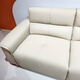European sofa living room modern simple light luxury technology fabric sofa combination straight-row sofa size apartment for home use 9866#3.1 meters [ecological leather]