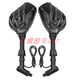 Lifan V16 Longjia V Tubenda 250 Motorcycle Modifié Squelette Claw LED Miroir du rétroviseur Reflecteur Ré-retour arrière Miroir de vue 1098 Paire de rétroviseur LED Glaw Glaw Glaw