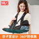 El nuevo producto de NewBealer, correa horizontal de Xiaoyue envejecida, liberando manos para convencer el artefacto para dormir de 0 a 6 meses de edad 618, Yueying Grey Combination Edition