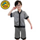G.Duckkids para niños Summer delgado de manga corta para niños Juego de ropa para niños de hoja suelta Medium grande Pajamas de pijama para niños Aire acondicionado