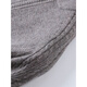 
NOSSKISS pure wool sweater men's Korean style thickened stand collar sweater autumn and winter waffle half-tight sweatshirt Comet brown color L 175 [suitable for 135-150Jin [Jin equals 0.5 kg]]