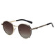 QBLU QIANBAILU Europäischer und amerikanischer Retro -Trend Sonnenbrille für Frauen polarisierte Metall Sonnenbrille Sonnenschutzbrille C2 Flaches Gungrau Blau
