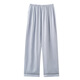 Se pueden usar un nuevo estilo de pantalones de pijama de seda de hielo y nieve para los pantalones casuales simples de verano con pantalones solteros de color sólido de gran tamaño a gran tamaño pantalones a prueba de mosquitos 02JK15904 L-