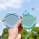 Hanoufei magnetischer Stahl Ball Zeichnungsbrett entpackt Magnetplattenschlüsselkette Entpackt Kinderspielzeug Jungen und Mädchen geben Geschenke Yugui Hund