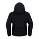 Kailas Solid Color Sports Outdoor Mountaineering winddichte spritzproofes Kapuze-Softschalenjacke Frauen im Stil Schwarz L.