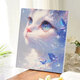 Butterfly Cat Pintura al óleo digital 2024 Nuevo pintura acrílica de bricolaje de bricolaje a mano