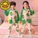 G.DUCKKIDS children's one-piece pajamas for boys in winter thickened flannel anti-kick sleeping bags dinosaur girls belly protection warm home clothes Mickey (plush hooded) #NL-184 One size fits all Size 10 Height 95-105CM 3-4 years old
