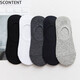 Calcetines para hombres calcetines de algodón de algodón de verano Los calcetines invisibles pueden absorber sudor y transpirable, y Zhuji calcetines calcetines para mujeres calcetines de botes actividades exclusivas al por mayor para hombres en blanco y negro aleatorio 1 par 1 par