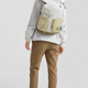 North Face Mountain 18L Pruisible Storage en nylon Sac à dos Sac à dos Small Men and Women Couples de même style Blanc Small