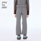 jnby by JNBY【运动系列】新款江南布衣童装打底裤喇叭裤25秋女童1P8E11950 072/中杂灰 100 cm