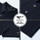 Septwolves Ice Private Kurzärärmelte T-Shirt Herren Sommer New Dad Business High-End-Schnellrohr-Polo-Hemd [Ice Seide] 6623 Dunkelblau (Baumwolle 44,0% Polyester XS 160/46a [100jin [Jin gleich 0,5 kg] ~ 110jin [Jin gleich 0,5 kg]]]