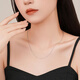 Chao Acer Platinum Chain PT950 Necklace Women's Necklace Simple Birthday Gift Priced Labor Cost 310 Yuan 2.9g Chain Length Approximately 45cm