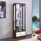 WEIMU New Wine Cabinet avec verrouillage contre le mur TV côté armoire décorative Multi-fonction Verre Multi-fonction Armoire Salon Double porte 698