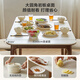 Lin's home slate dining table, antique style square table, home desk, small apartment, new table and chair, ideal home UD1R
