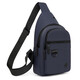 3882 Sac pour hommes Nouveau sac coffre de couleur unie lége