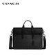 COACH brand direct supply men's SULLIVAN large shoulder crossbody bag charcoal black CZ402