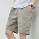 Tommy Bull (Tommybull) Tommy Tommy Sommer Pure Cotton Five Cut Shorts Casual und All-Match Lose Beach Hosen Herren trendy 9224 Dunkelgrau + 9215 Blau M (vorgeschlagen 100-120 Jin [Jin gleich 0,5 kg]))