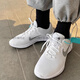 耐克（NIKE）REVOLUTION6男女潮流透气跑步鞋DC3729FJ1049 DC3729-106女子白黑 40.5