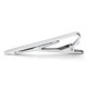 Men's formal wear silver tie clip fashionable simple Korean version metal collar clip business professional security tie clip black Z1032