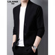 Lilang Herrenpullover Strickjacke Korean Style Casual Strickjacke Herren Herbst und Winter Schal Herrenpullover, Kamelfarbe M 16590-120jin [Jin gleich 0,5 kg]