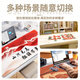 Drei-Farben-Katriotismus und Liebe Party positive Energie Super großes Mauspad Altstil Architektur Inspirational Office Einfache verdickte Tischpolster Laptop Tastatur Anti-Rutsch-Pad Red Publicity Geschenk 16763 Großartige Reise 80 cm x 30 cm x 2 mm