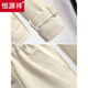 Hengyuanxiang milk white short windbreaker 2026 new spring and autumn small temperament lady's suit jacket off-white M 160