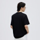 VJC 2025 Spring and Summer New Men's Fashion Daily Light Luxury Embroidered Short Sleeve T-shirt Round Neck Versatile Top B24BA1048 Black M /48