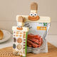 GUIG sealing clip cute strong food clip potato chips moisture-proof milk snacks large sealing clip big mouth monster food sealing clip 3 large size pack