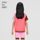 jnby by JNBY【运动系列】防晒新款江南布衣童装无袖马甲25春男女童1P3510770 679/荧光粉 120 cm