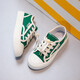 Zapatos de lona para niños Zapatos de niñas 2025 Nuevos zapatos de lienzo zapatos de tablero de niños
