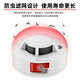 Zhe'an Guangxiao New National Standard Gas Mask Fire Mask Anti-Smoke Mask Fire Escape Filter Self-Rescue Respirator 3C Certification Smoke Alarm