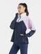 Decathlon (décathlon) Veste à séchage rapide printemps et automne Running Running Fitness Vêtements de sport extérieur veste cycliste-5205103 Bloc de couleur L