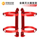 Zhongjia Wo'an fire extinguisher hanger fixed frame bracket vehicle vehicle placement bracket car truck trunk hook hoop fire extinguisher hanger 3/4 kg rust-proof and anti-corrosion