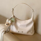
Nanfeng Chio2nd cream puppy tote bag women's bag portable ladies one-shoulder armpit bag commuting big bag crossbody bag moonlight white [send puppy pendant]