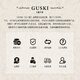 GUSKI French brand women's bag 2025 new bucket bag printed one-shoulder crossbody handbag tote bag Valentine's day birthday gift girl brown [Brown] Send your girlfriend to your wife to your mother to your girlfriend
