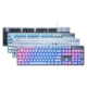 Logitech logitechk845 verdrahtete mechanische Tastatur transparente Tastaturtaste Computer Office Grüne Teewelle E-Sports K845-Glacier White Transparent (TasteCap Unabhängige Verpackung) TTC-TEA-SCHAFT X NO 104 Taste X Standard