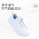 Dr. Jiang toddler shoes sneakers for autumn boys and girls little white shoes knob button children's shoes 2B16A1050AX white size 31