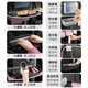 ZhuaiMao (ZhuaiMao) car seat back storage bag rear seat back hanging bag storage artifact back storage bag storage rack car supplies embossed rose night 2 [with dining table + waterproof bucket]