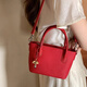 South-style Chio2nd Scontot Bag Women's Bag Summer Multicolor Mini Small Handbag One-Shoulder Crossbody Bag Cherry Red