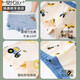 Modal Boy Pure Cotton Unterwäsche Cartoon Boy 5A Grad Antibakteriell Boxerhose kleine und mittelgroße Kinder Baby Boxer Hosen Großhandel Bären Puppe PJ684 150 cm