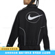 Nike Sportswearlogo logo zipper casual jacket jacket women's black black XS