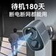 威视达康入户门家门口楼道不插电充电摄像头电池免电源监控器无线无需连wifi网络家用360度室外4g无网无电 【铁灰色充电4G版】免打孔+待机180天 64G内存卡
