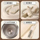Genshin Impact Zhongli Walnuss Isolierung Wasserbecher für Männer und gesäumte Studenten Strohsportbecher Hochvorbereitungsdoppelkaffeetasse tragbarer BXAB15938 Ganyu Food Grade Edelstahl-Liner-520 ml mit Hangeseil
